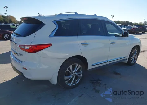 2014 Infiniti Qx60 Hybrid z USA, uszkodzony, nr VIN 5N1CL0MN2EC514508
